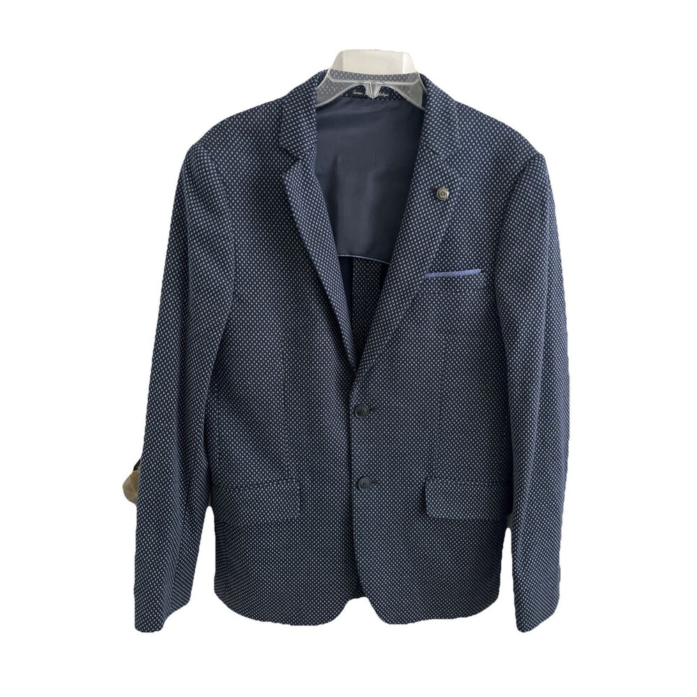 EUC SCOTCH & SODA Mens Blazer Sport Coat Stylish Jacket Size M Cotton Suit